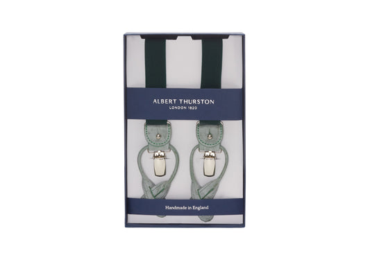 Albert Thurston Koyu Yeşil 25mm Pantolon Askısı